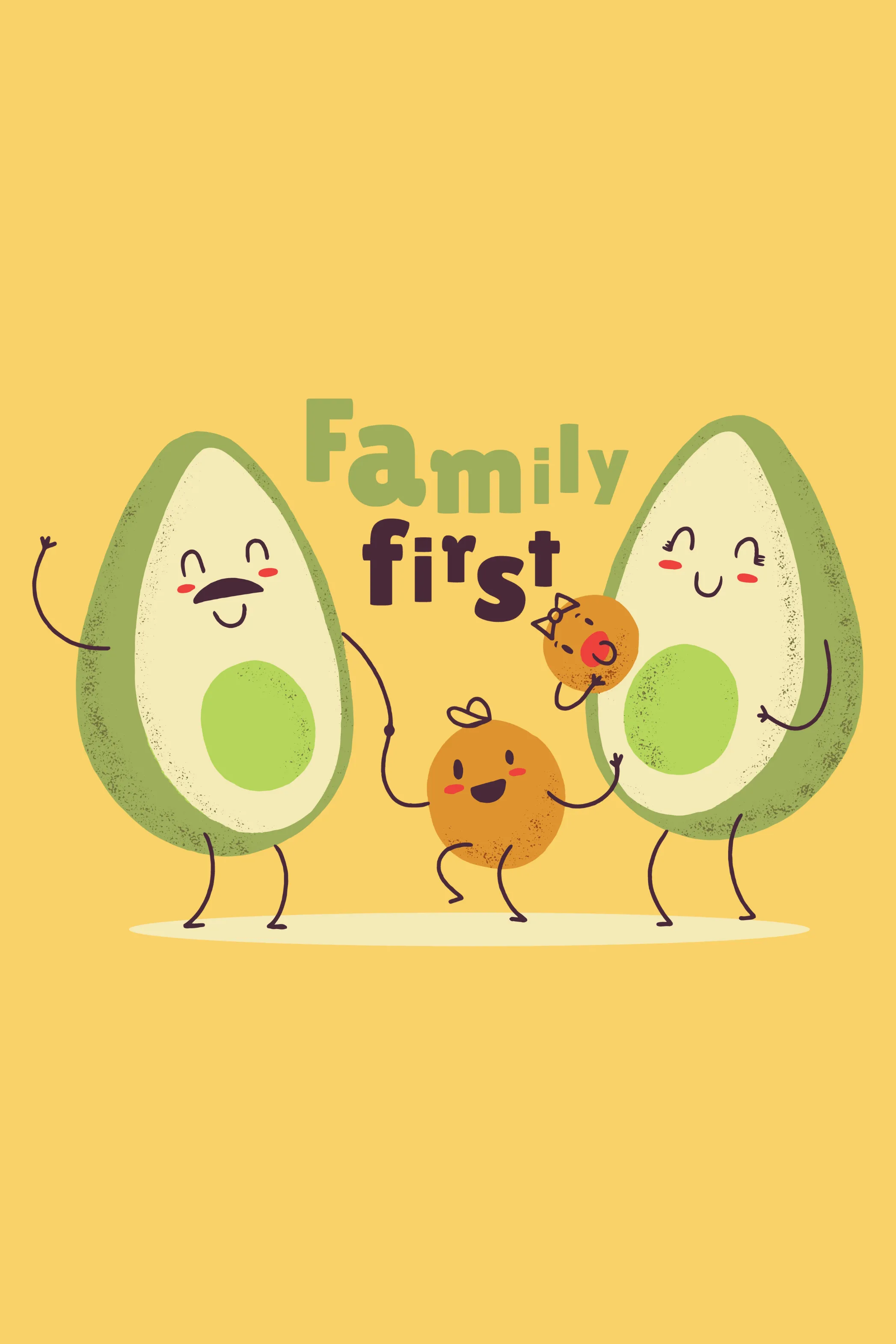 Avocado Love Printed T-shirt for women