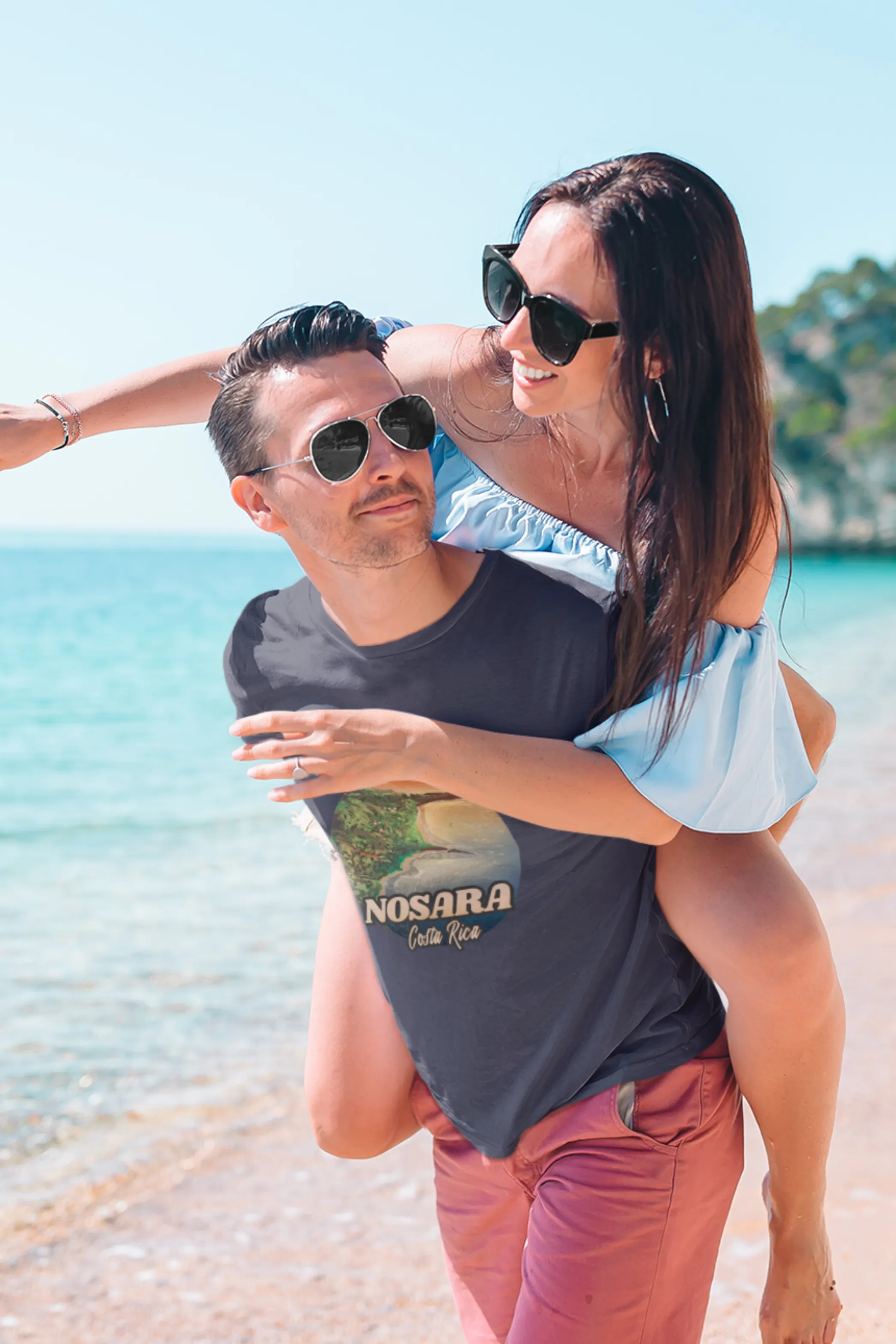 Beach Life Bliss Printed T-shirt for men
