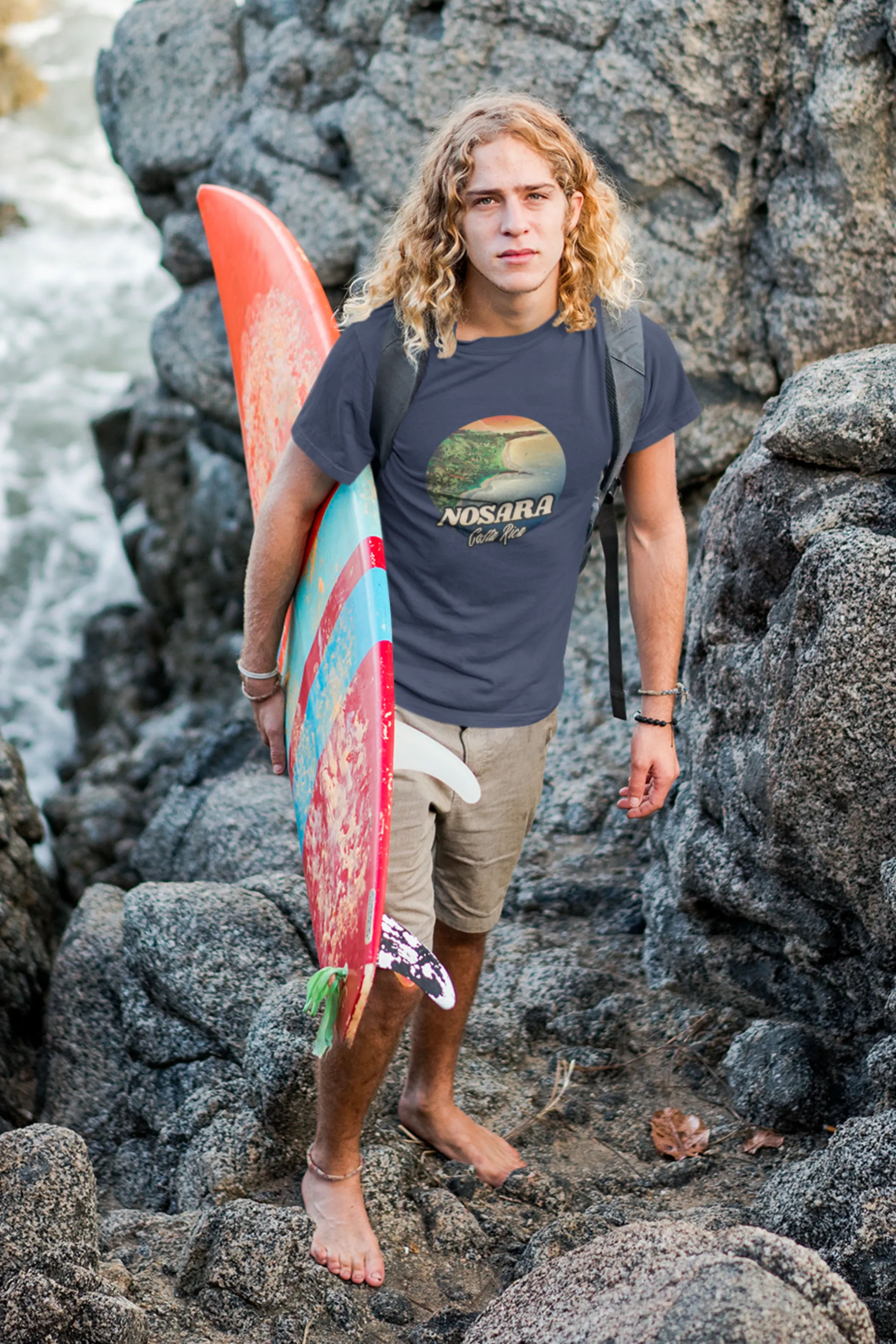 Beach Life Bliss Printed T-shirt for men