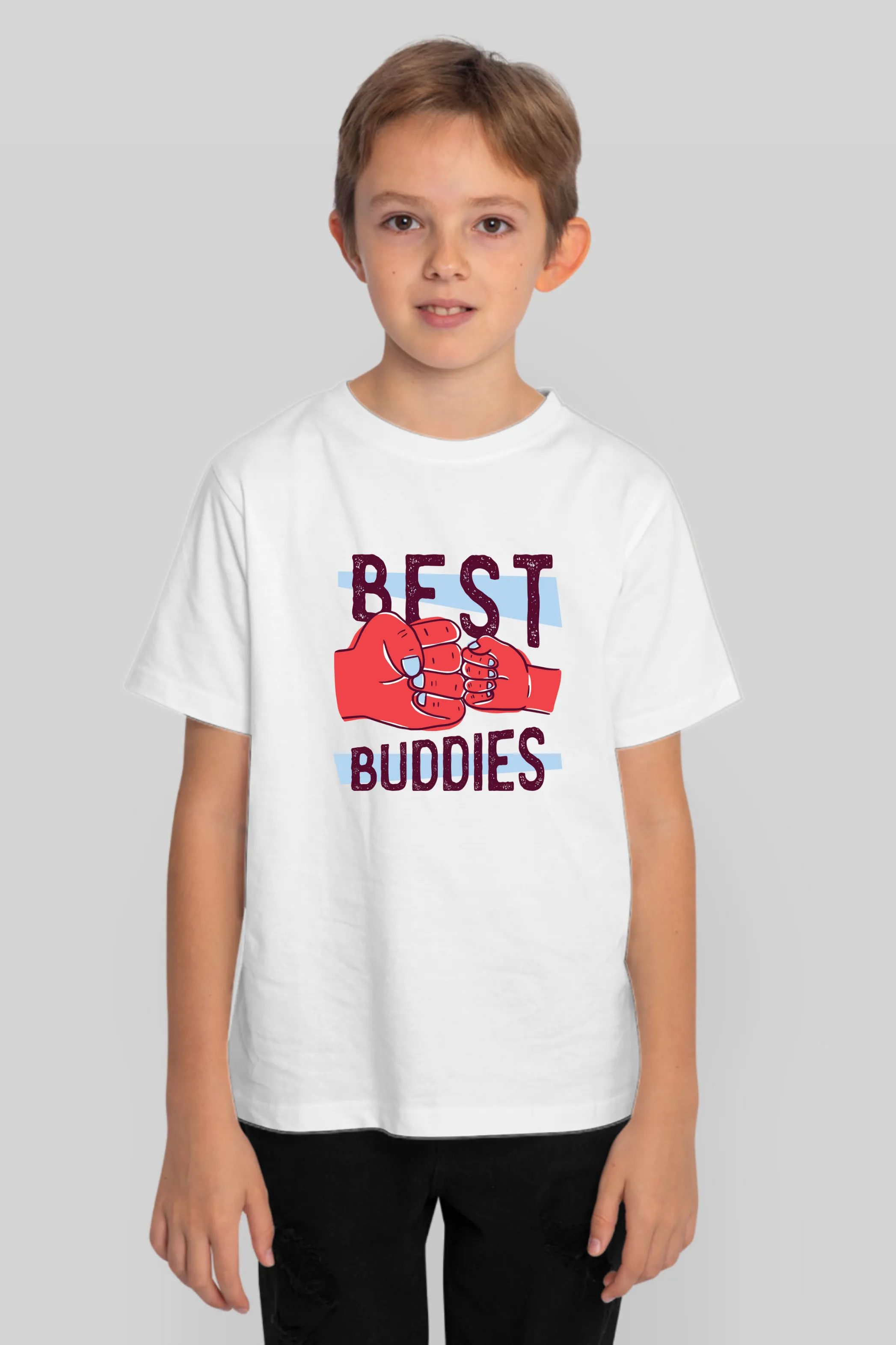 Best Buddies Printed T-shirt for boy