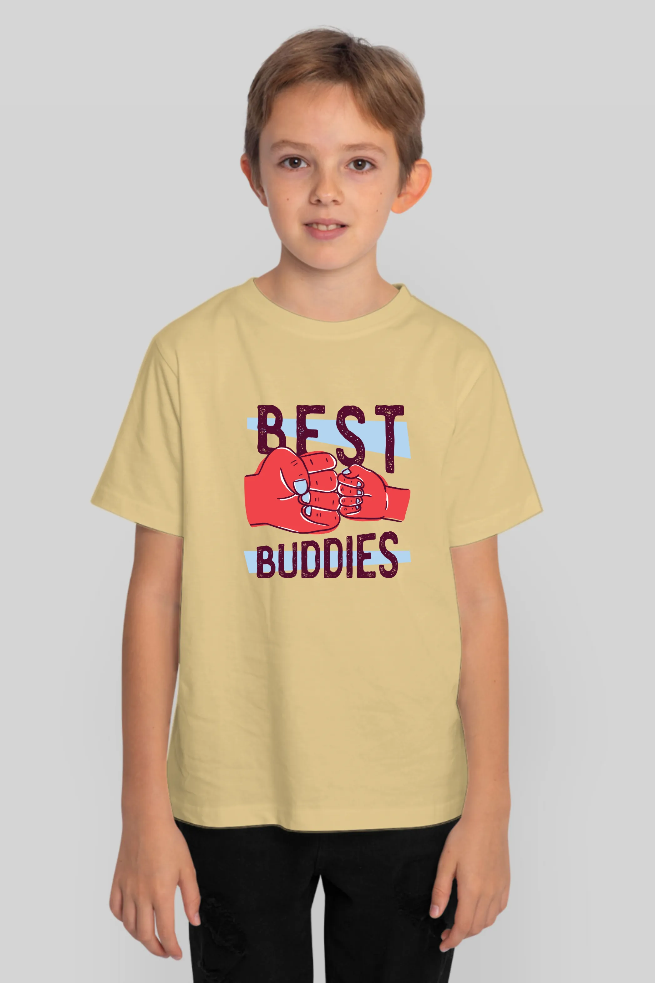 Best Buddies Printed T-shirt for boy