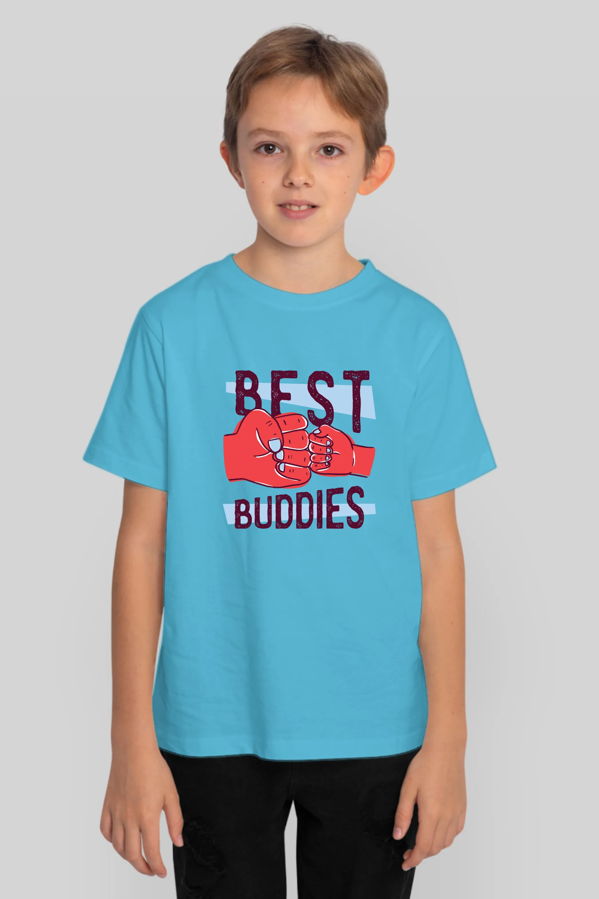 Best Buddies Printed T-shirt for boy