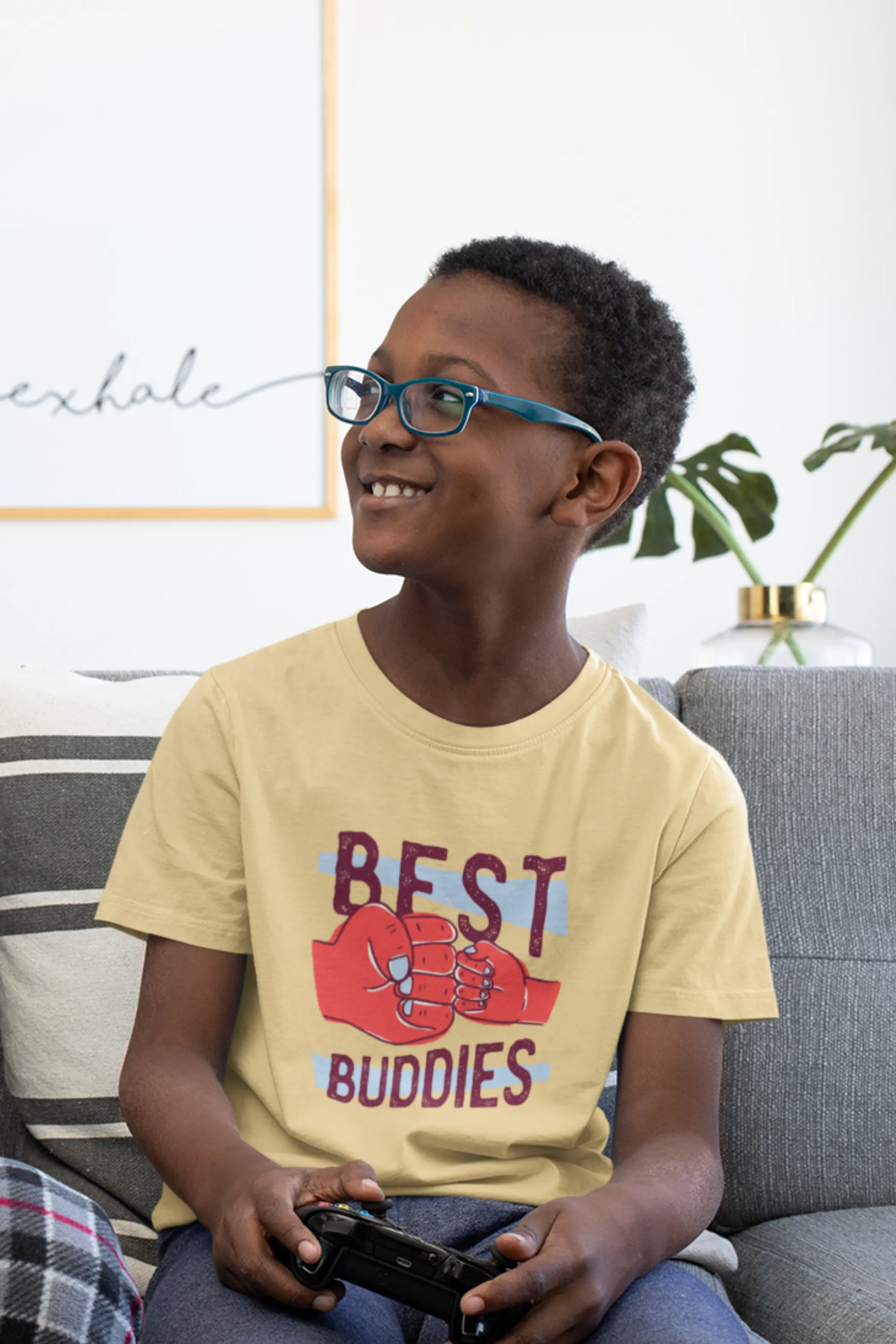 Best Buddies Printed T-shirt for boy
