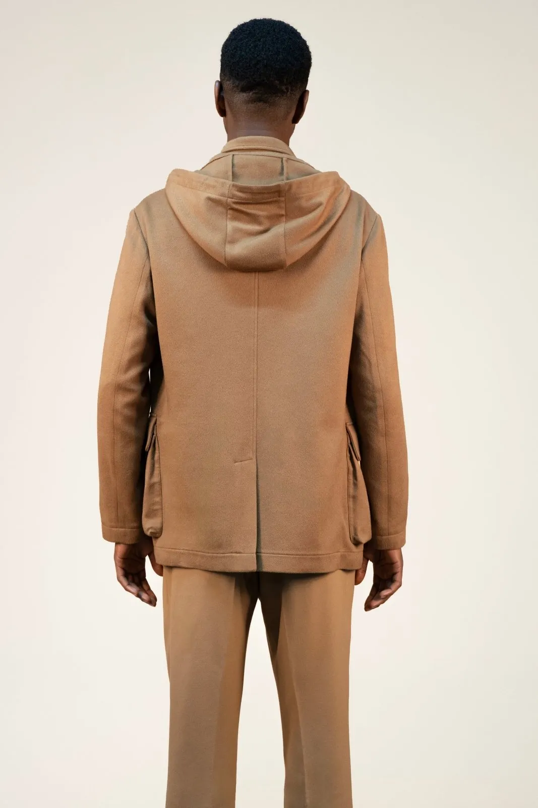 Golden Cashmere Parka